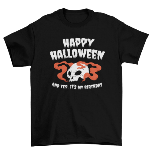 Spooky Birthday Halloween T-Shirt