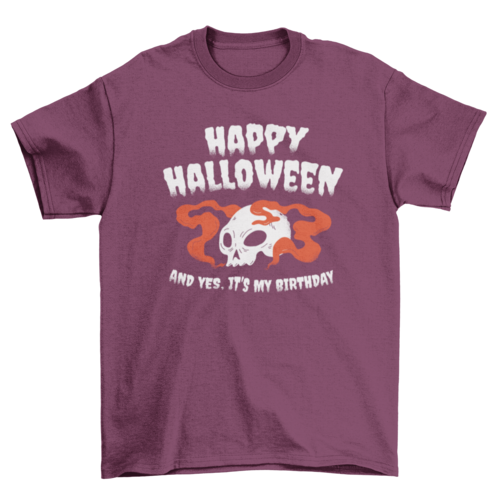 Spooky Birthday Halloween T-Shirt