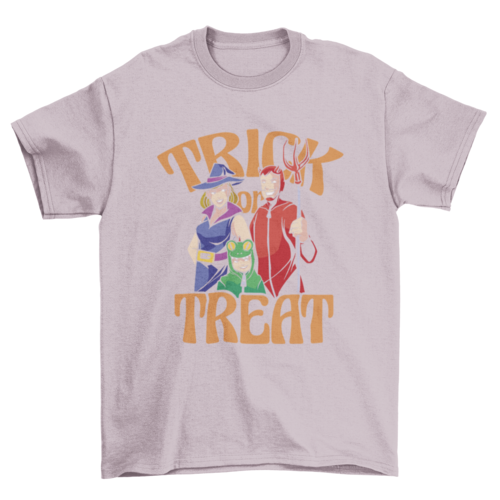 Family Halloween Trick or Treat T-Shirt