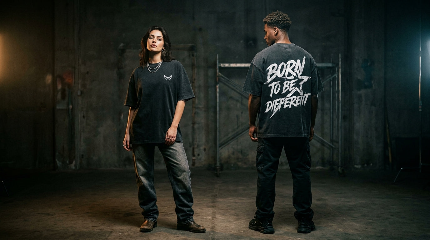 VERXA 2 Models Heavyweight Streetwear Campaign